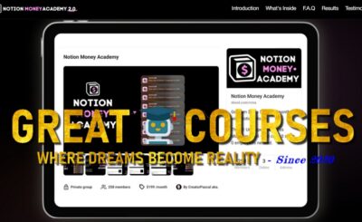 Notion Money Academy 2.0 By Pascio - Pascal K - Free Download Course