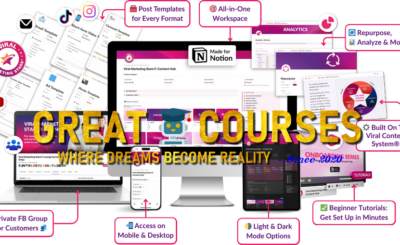 The Content Hub (Made For Notion) By Katya Varbanova - Free Download Course - Viral Marketing Stars
