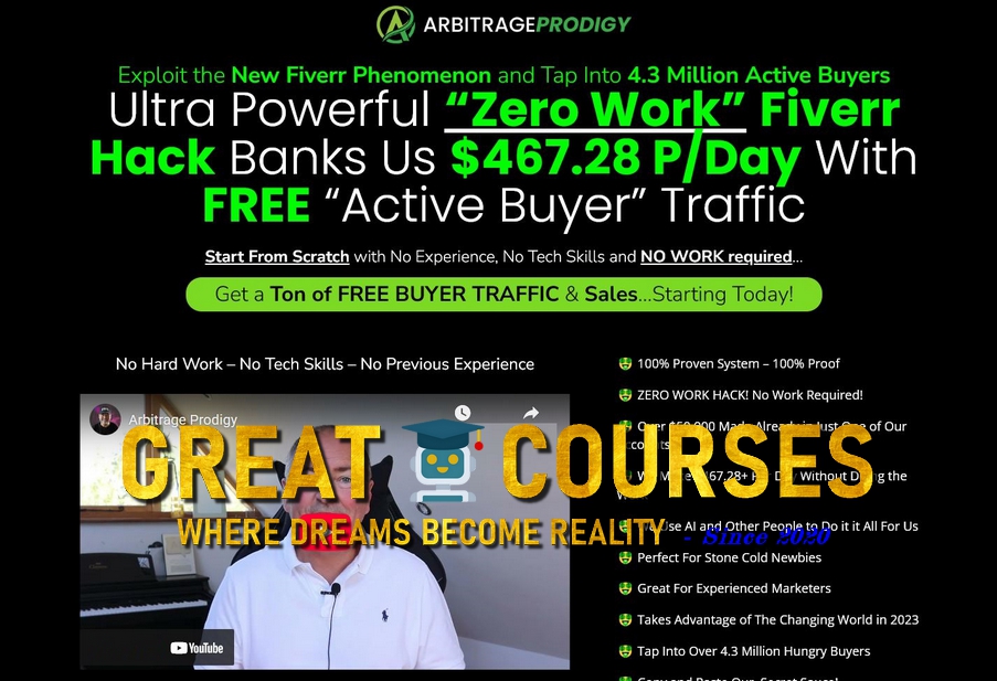 Arbitrage Prodigy By Trevor Carr - Free Download Course