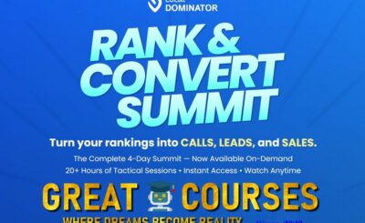 Rank & Convert Summit - Local Dominator - Free Download Course