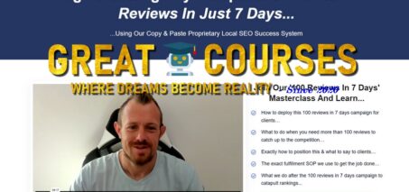 100 Reviews In 7 Days Masterclass + Turn 100 Reviews Into $10K/Month Upsell By Joe Troyer - Free Download Course - Digital Triggers