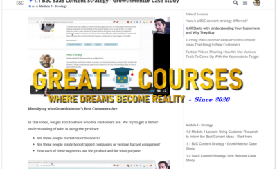 Content Marketing Course By Grow And Convert - Benji Hyam - Free Download