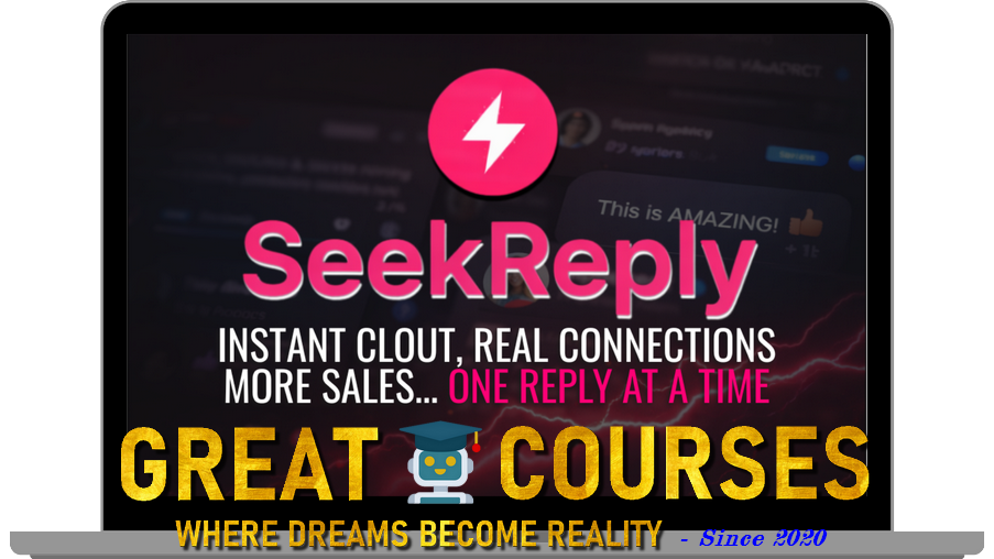 SeekReply App By Ben Adkins - Free Download Access - Chrome Extension - No Crack Needed