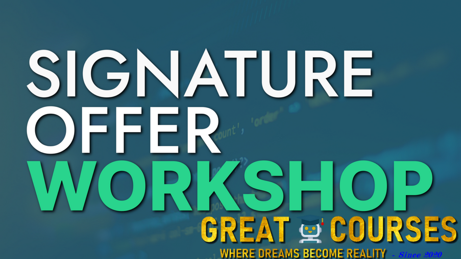 Signature Offer Workshop By Jayme Edwards - Free Download Course - Developer Reborn