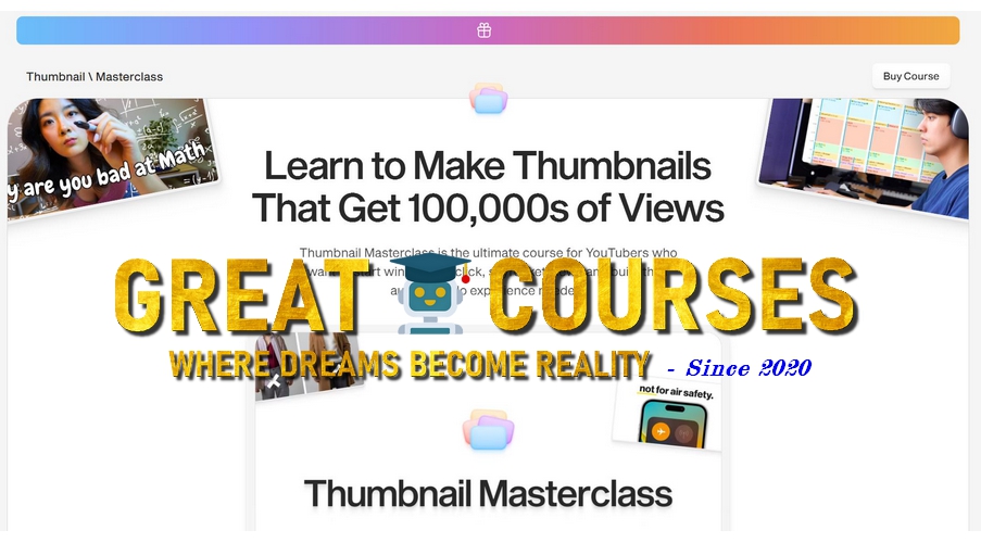 Thumbnail Masterclass By Tintin Smith – Free Download Course