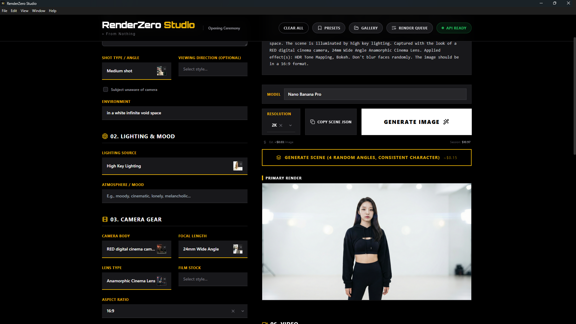RenderZero Studio By PromptGeek - Free Download Builder API RenderZero Studio By PromptGeek - Free Download Builder API