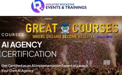 AI Agency Certification By Industry Rockstars - Free Download Course - Kane And Alessia Minkus