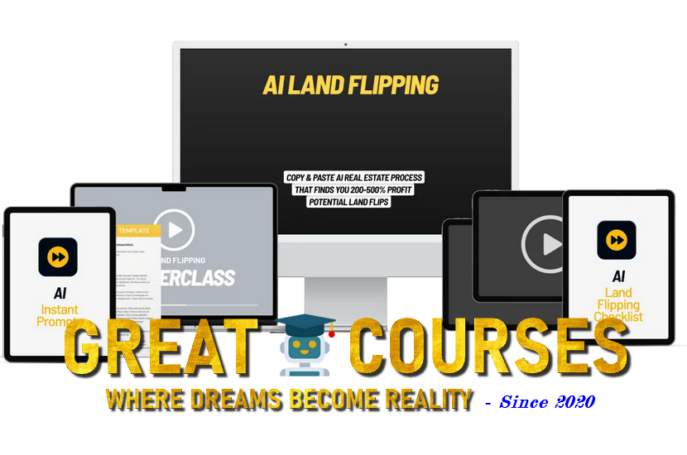 AI Land Flipping Masterclass By Hunter Pogatchnik - Free Download Course + All Upsells & Extra Add-Ons