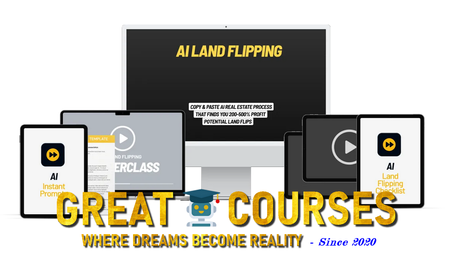 AI Land Flipping Masterclass By Hunter Pogatchnik - Free Download Course + All Upsells & Extra Add-Ons AI Land Flipping Masterclass By Hunter Pogatchnik - Free Download Course + All Upsells & Extra Add-Ons