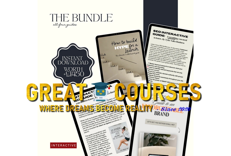 BUNDLE OFFER: All Four Guides By Tyler Talks Business - Free Download