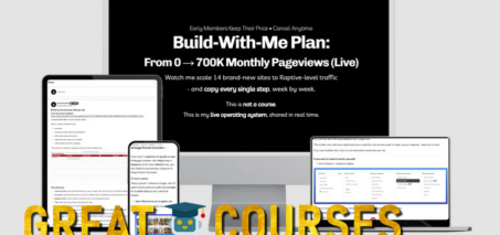 Build-With-Me Plan - From 0 → 700K Monthly Pageviews (Live) By NicheGrowNerd - Free Download Membership Course
