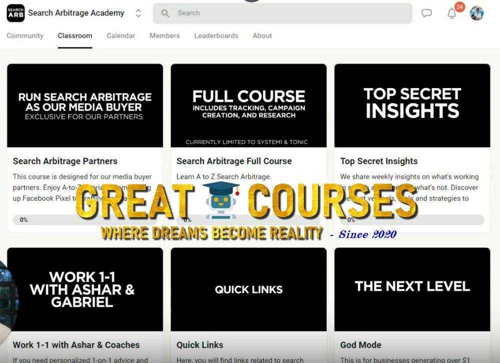 Search Arbitrage Academy By Ashar Jamil - Free Download Course