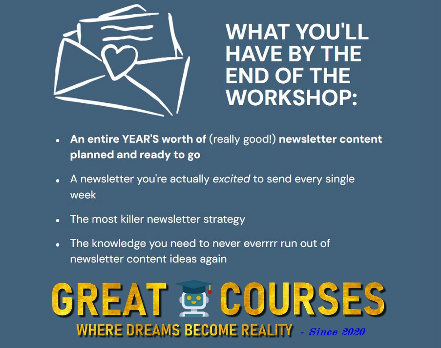 BTL's Email Newsletter Strategy & Planning Workshop By Sara Noel - Free Download Course BTL's Email Newsletter Strategy & Planning Workshop By Sara Noel - Free Download Course