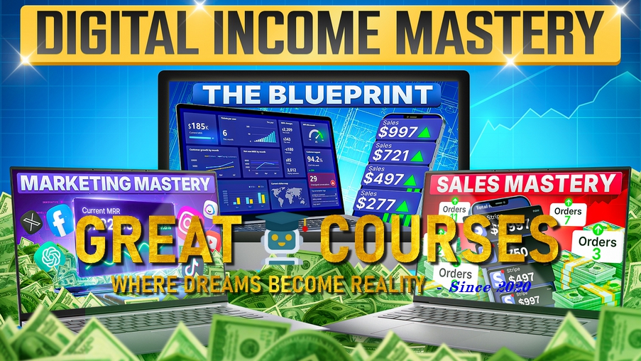 Digital Income Mastery By Neil Mccoy Ward - Free Download Course Bundle