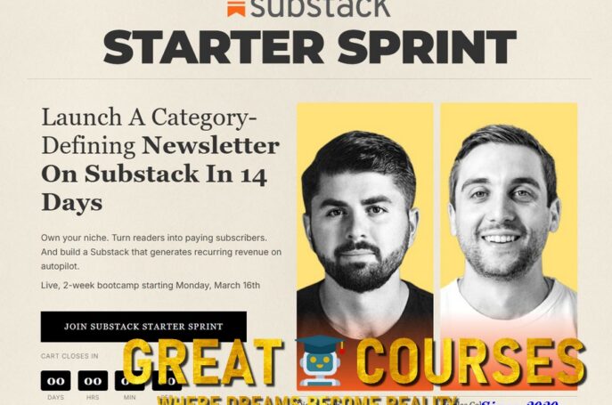 Substack Starter Sprint By Dickie Bush And Nicolas Cole - Free Download Course