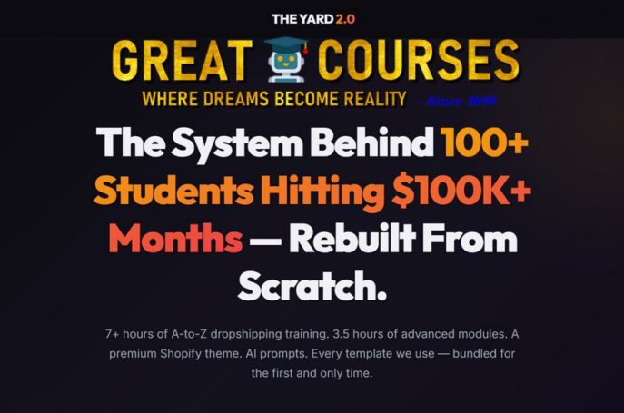 The Yard 2.0 By JonXPaul & Alex Gelfand - Free Download - The Complete Dropshipping System Course