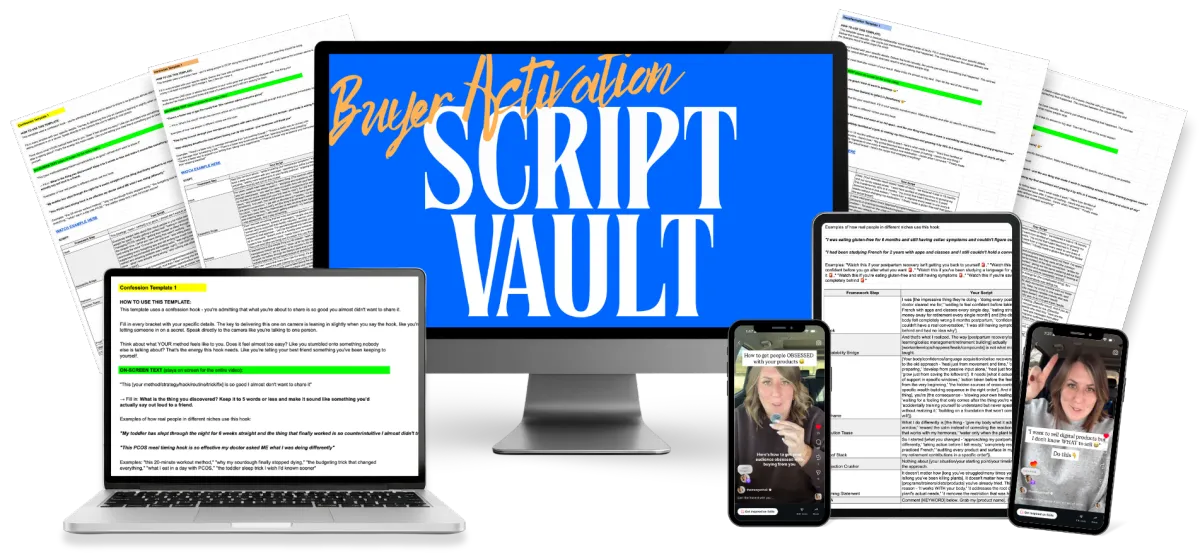 Buyer Activation Framework + Buyer Activation Script Vault Selling Reel Scripts Addon By Meagan Hall - Free Download Course Buyer Activation Framework + Buyer Activation Script Vault Selling Reel Scripts Addon By Meagan Hall - Free Download Course