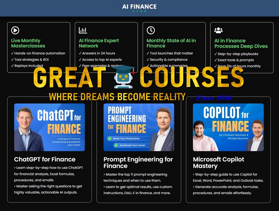 AI Finance Club By Nicolas Boucher - Free Download Course