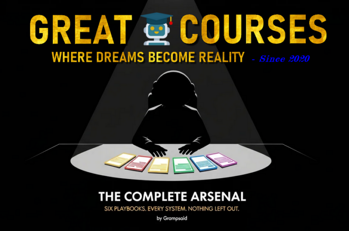 The Complete Arsenal By Gramps Said - Free Download Course - All Six Playbooks Bundle