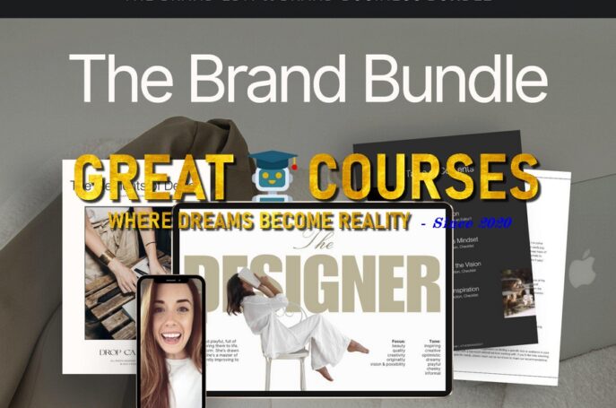 The Brand Edit & Business Bundle By Kadie Smith - Free Download Course - Drop Cap Design