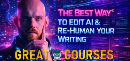 The Best Way To Edit AI & Re-Human Your Writing By Joshua Lisec - Free Download Course