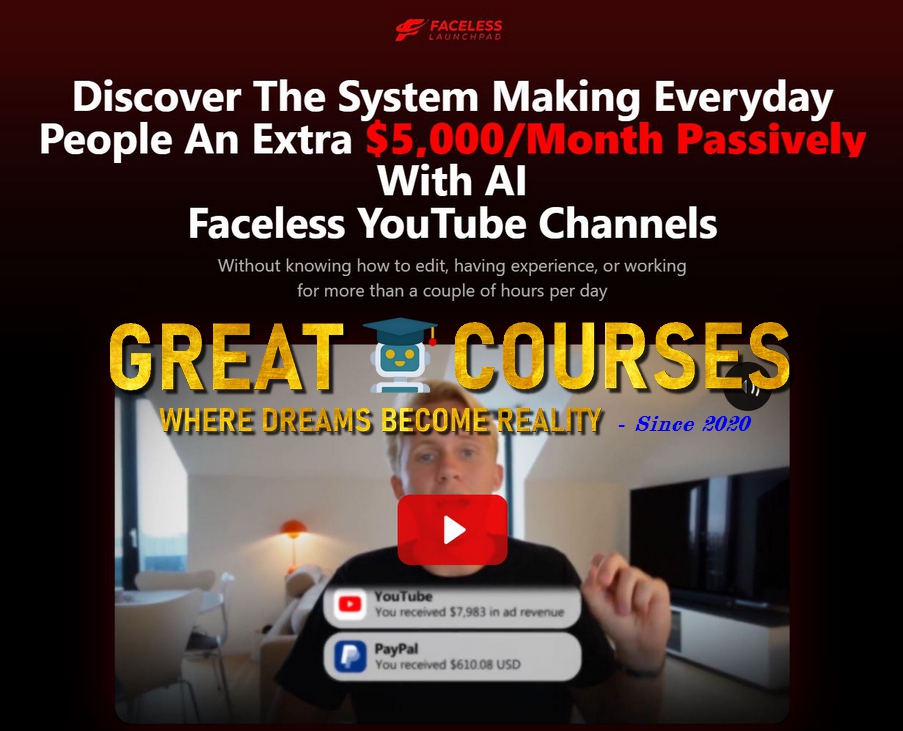 Faceless Launchpad Coaching Program By Leo Grundstrom - Free Download Course