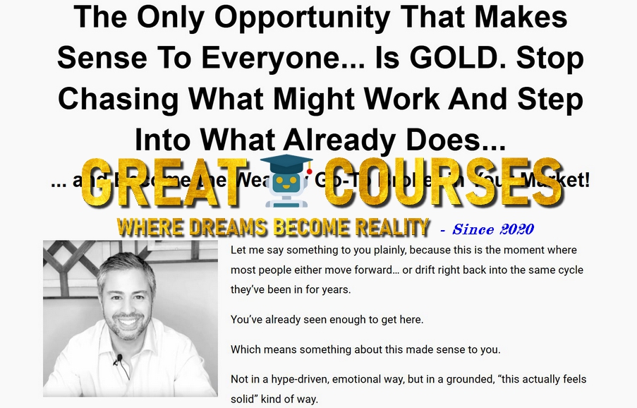 The Gold Money Broker Pipeline By Mike Paul - Free Download Course