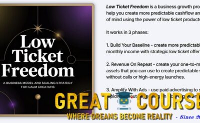 Low Ticket Freedom By Beau Norton - Free Download Course - Paid To Bring Peace