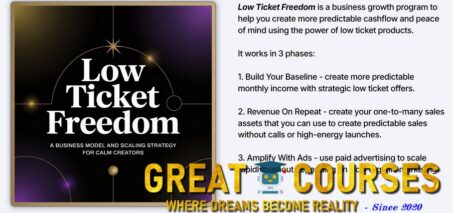 Low Ticket Freedom By Beau Norton - Free Download Course - Paid To Bring Peace