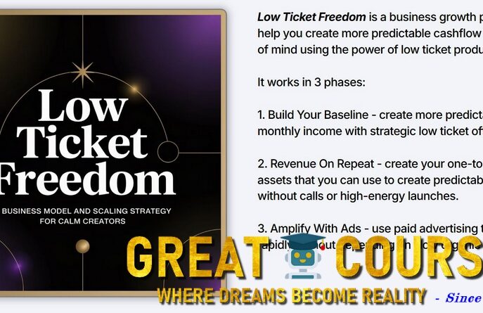 Low Ticket Freedom By Beau Norton - Free Download Course - Paid To Bring Peace