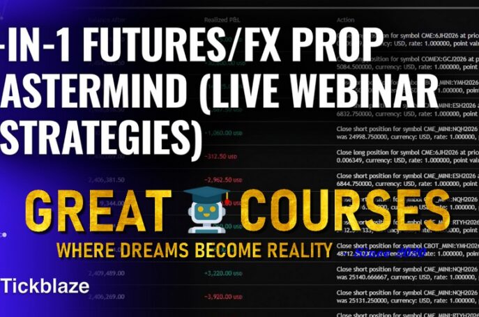 Futures Prop Mastermind – 5 In 1 Program By Sean Kozak - Tickblaze - Free Download Course