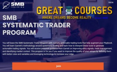 SMB Systematic Trader Program By Garrett Drinon - Free Download SMB Training Course