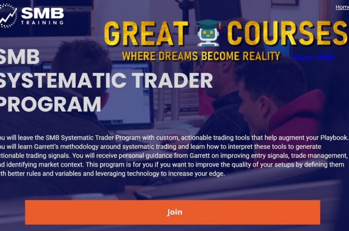 SMB Systematic Trader Program By Garrett Drinon - Free Download SMB Training Course