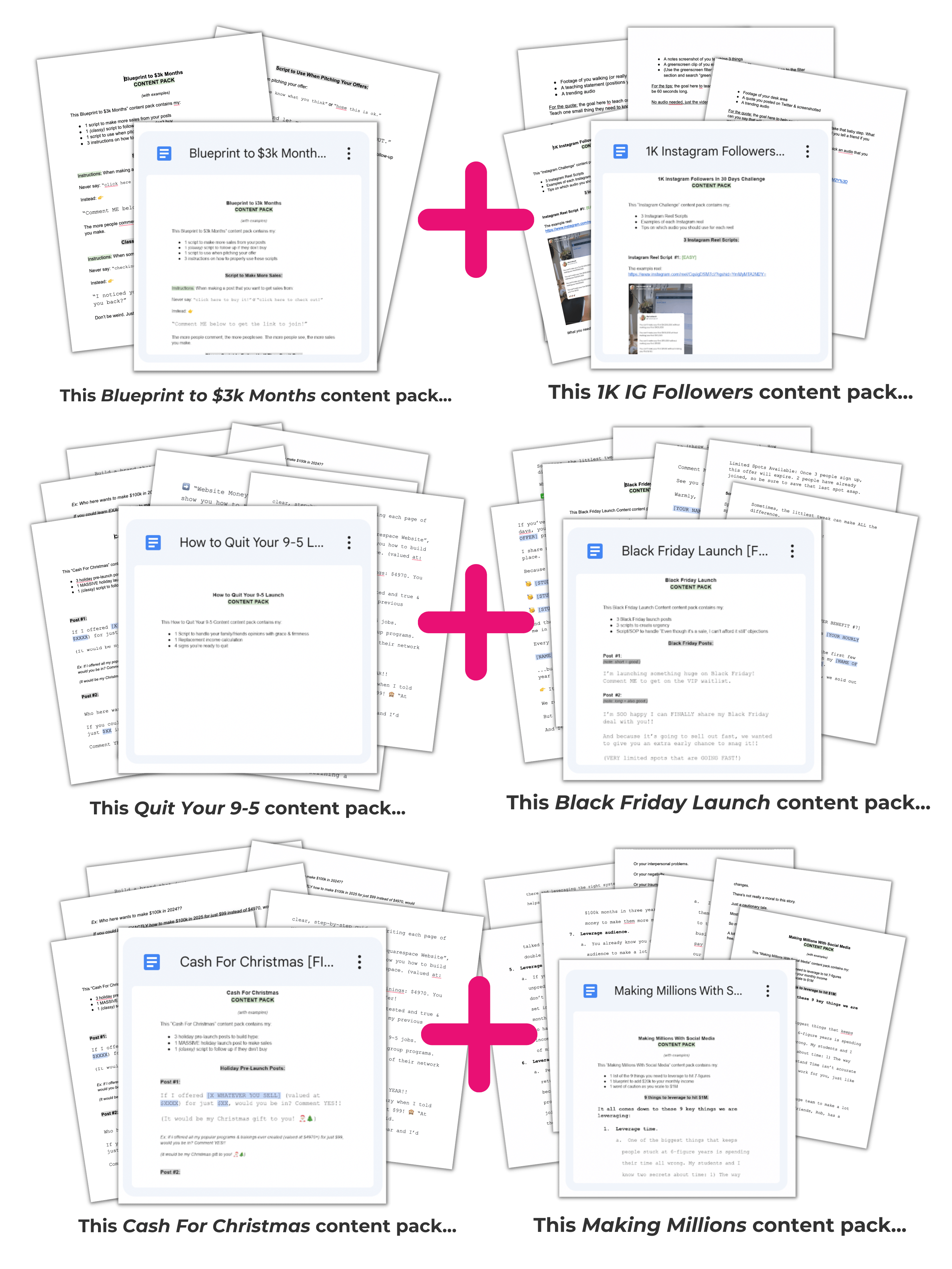 The Everything-Done-For-You Content Pack By Maria Wendt - Free Download Bundle