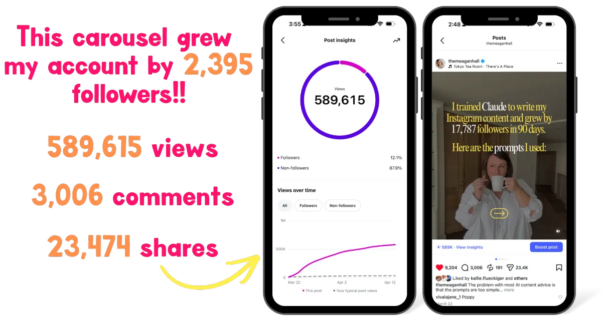 Instagram Content Vault By Meagan Hall - Free Download Course + The 100k View Hook Vault
