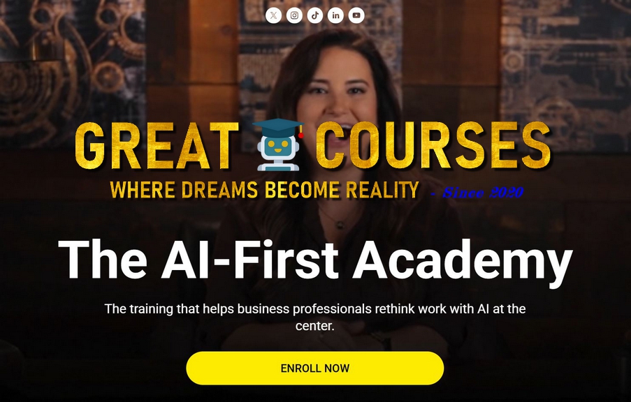 AI-First Academy By Allie K. Miller - Free Download Course AI-First Academy By Allie K. Miller - Free Download Course
