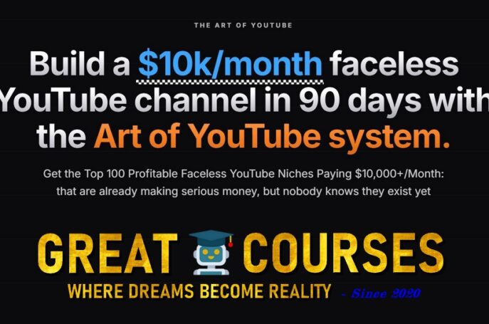 The Art Of YouTube By Tim Danilov - Free Download Faceless YT Course