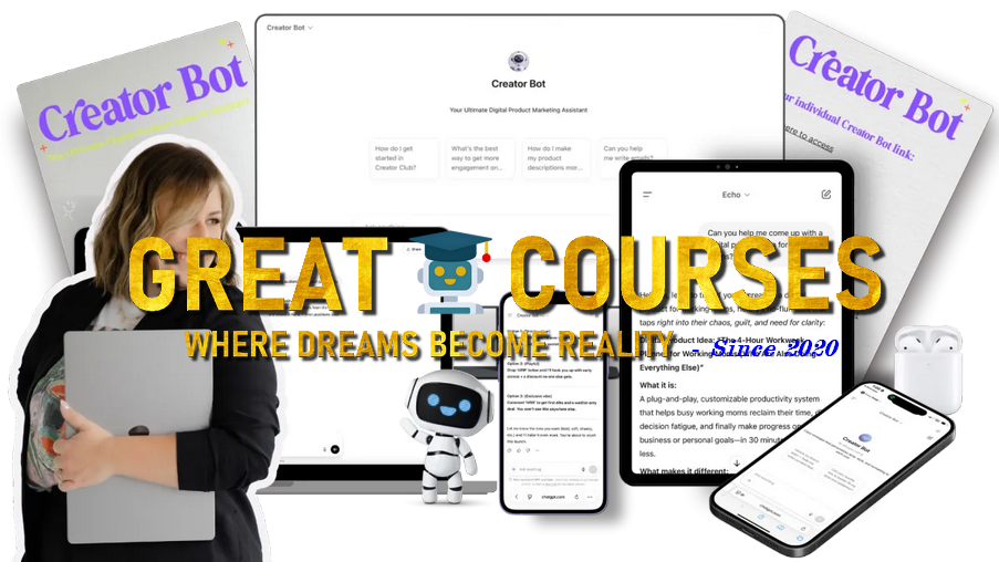 Creator Bot By Megan Hall - Free Download Course