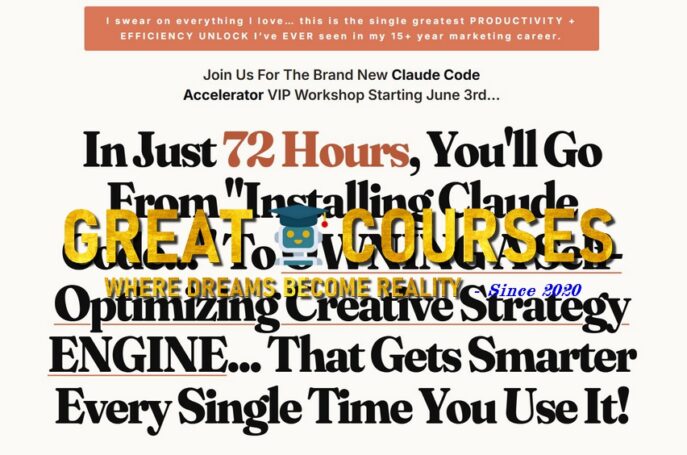 Claude Code Accelerator VIP Workshop By Mario Castelli & Luke Ilha - Free Download Course