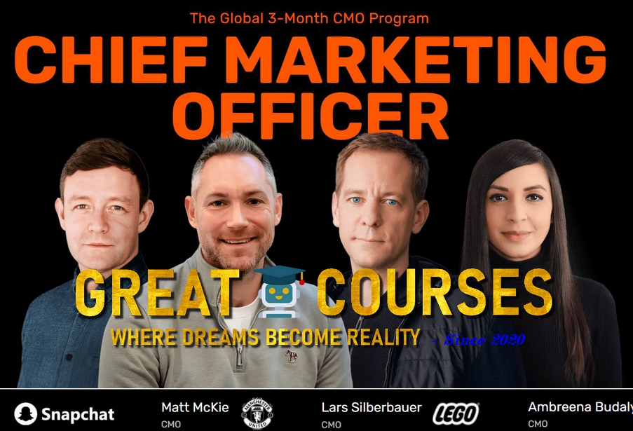Chief Marketing Officer CMO Course - Next MBA By Seth Godin & Philip Kotler - Free Download