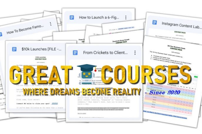 The Everything-Done-For-You Content Pack By Maria Wendt - Free Download Bundle