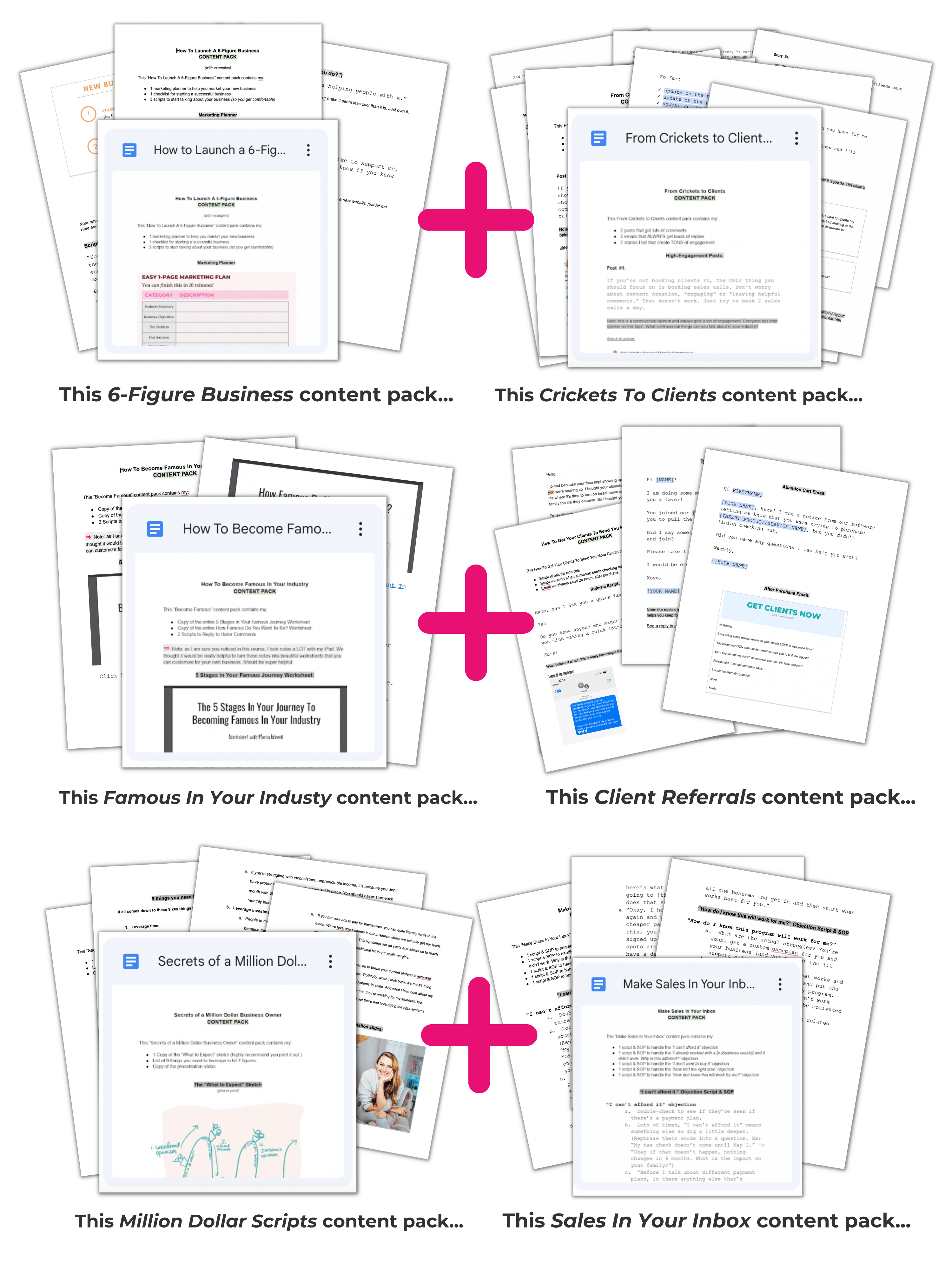 The Everything-Done-For-You Content Pack By Maria Wendt - Free Download Bundle
