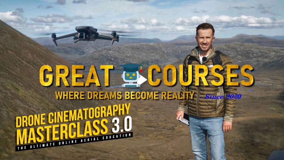 Drone Cinematography Masterclass 3.0 By Stewart & Alina Carroll - Free Download Course Drone Cinematography Masterclass 3.0 By Stewart & Alina Carroll - Free Download Course