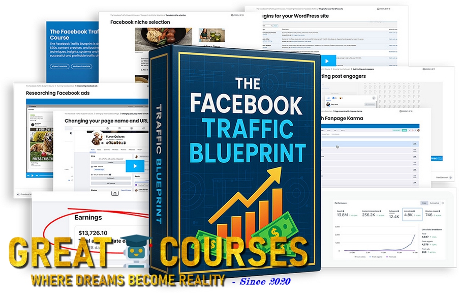 The Facebook Traffic Blueprint Course By Andy Skraga - Free Download - Hike Your Likes
