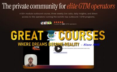 GTM Elites By Christian Plascencia – Free Download Course - Premium Community