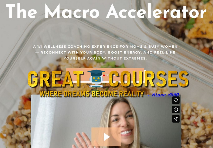 The Macro Accelerator Coaching By Dani Marenburg - Free Download Course