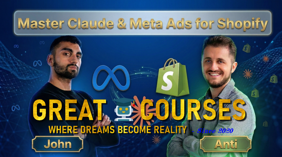 Meta Ads & Claude For Shopify By John Portalios – Free Download Course Meta Ads & Claude For Shopify By John Portalios – Free Download Course