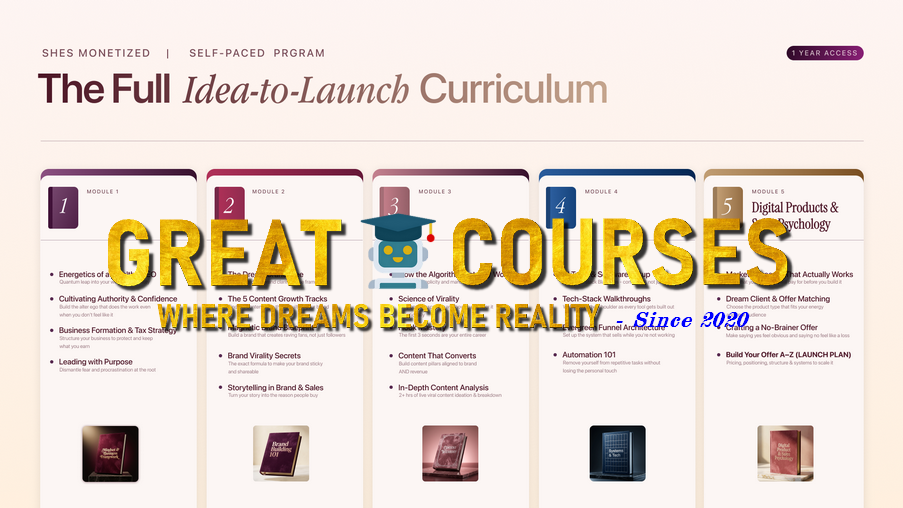 She's Monetized Program By Blair Richards - Free Download Cohort Accelerator Course