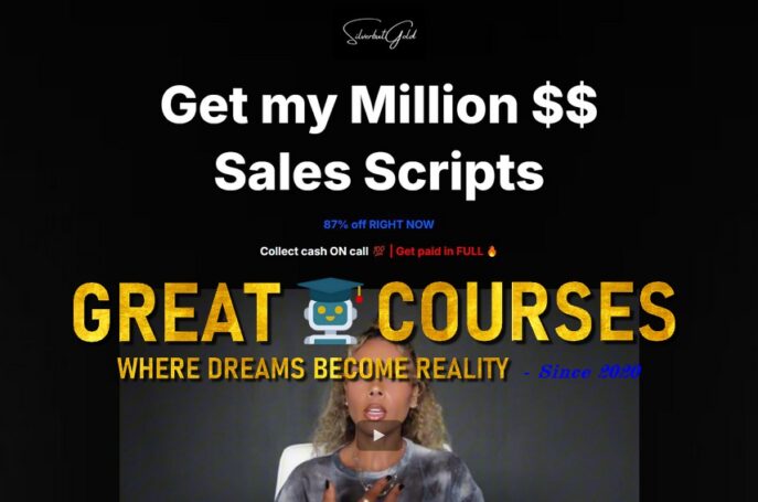 CASH Closing Method - Million $$ Sales Framework By Jazmine Fenlator - Free Download Course - SilverButGold
