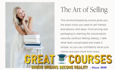 The Art Of Selling For Portrait Photographers By Laura Esmond - Free Download Course